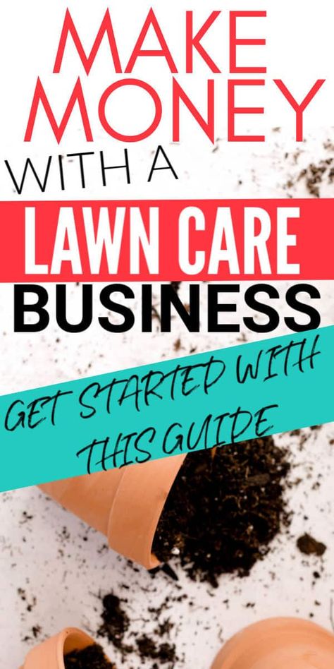 Starting Lawn Care Business, Start A Landscaping Business, Lawn Business Ideas, Starting A Landscaping Business, How To Start A Landscaping Business, Landscaping Business Ideas, Lawn Mowing Business, Flower Bed Decor, Lawn Care Business Cards