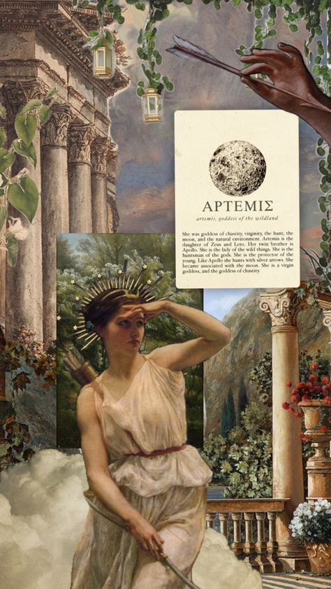 Artemis #artemis #goddess #artemisgoddess #goddessartemis #greekmythology #mythology #aesthetic #wallpaper Soft Academia Aesthetic, Artemis Aesthetic, Mythology Aesthetic, Artemis Goddess, Mythology Books, Greek Mythology Humor, Goddess Aesthetic, Daughter Of Zeus, Greek Gods And Goddesses