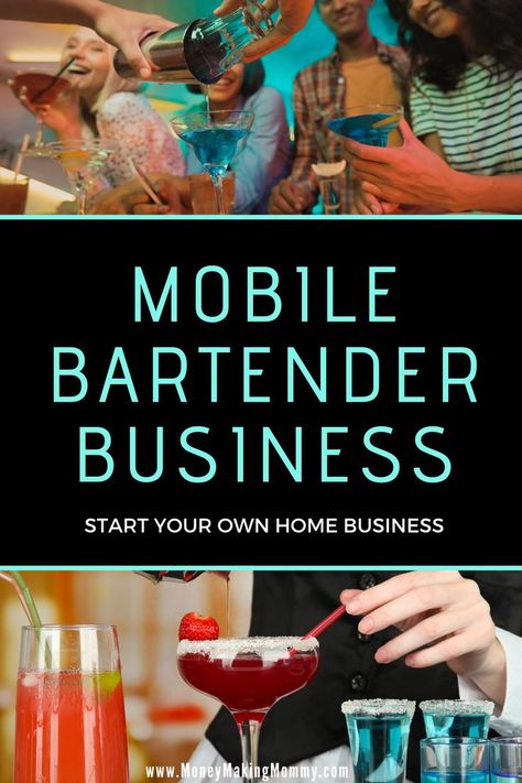 Bartending Must Haves, Diy Bartender Station, Wedding Bartending Business, Mobile Bar Checklist, Cocktail Trailer Mobile Bar, Mobil Bar Ideas, Mobile Bar Trailer Interior Ideas, Bartending Trailer, Event Bartender Business