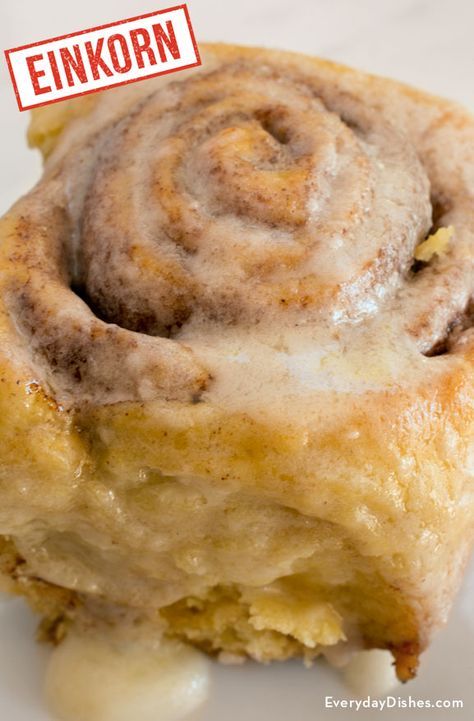 Einkorn cinnamon rolls recipe video Einkorn Bread, Einkorn Recipes, Dough Starter, Einkorn Flour, Wheat Recipes, Homemade Cinnamon Rolls, Baked Rolls, Cinnamon Rolls Homemade, Cinnamon Rolls Recipe