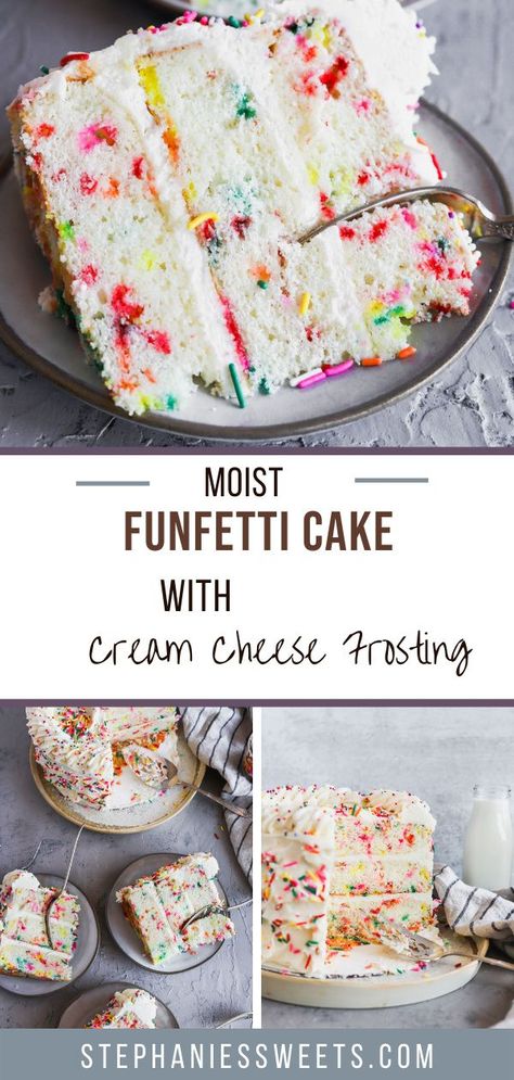 Funfetti With Cream Cheese Frosting, Funfetti Cake Cream Cheese Frosting, Best Cakes With Cream Cheese Frosting, Funfetti Cake With Buttercream Frosting, Funfetti Cream Cheese Frosting, Icing For Funfetti Cake, Cake Recipe With Cream Cheese Frosting, Birthday Cake Cream Cheese Frosting, Birthday Cake With Whipped Frosting