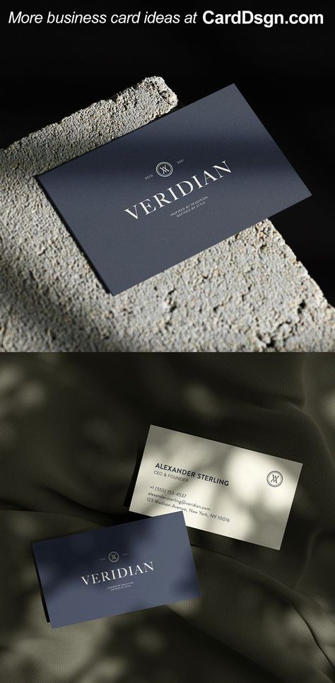 Fashion Business Card, Sophisticated Business Card, Clean Business Card Design, Business Card Gallery, Business Card Design Minimal, Elegant Business Cards Design, Clean Business Card, Unique Business Cards Design, Fashion Business Cards