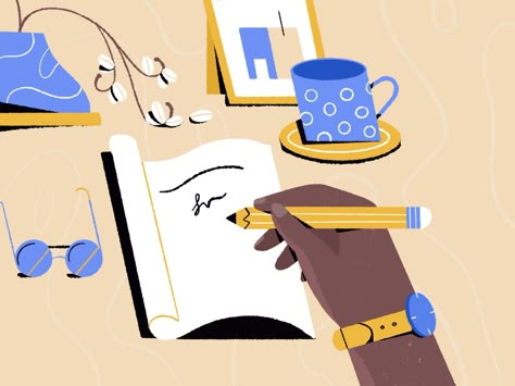 Set up- work desk by Bulma illustrates on Dribbble Steps Illustration, Desk Illustration, Learning Illustration, Online Graphic Design Course, Dribbble Design, Graphic Design Jobs, Graphic Design Business, Design Career, Commercial Art