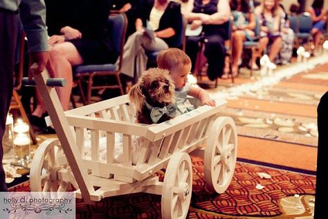 Medium Flower Girl Wedding Wagon - Unfinished Wedding Wagons, Flower Girl Wagon, Wedding Wagon, Middle Earth Wedding, Rehearsal Dinner Attire, Wagon For Wedding, Planning A Small Wedding, Floor Boards, Flower Girl Wedding