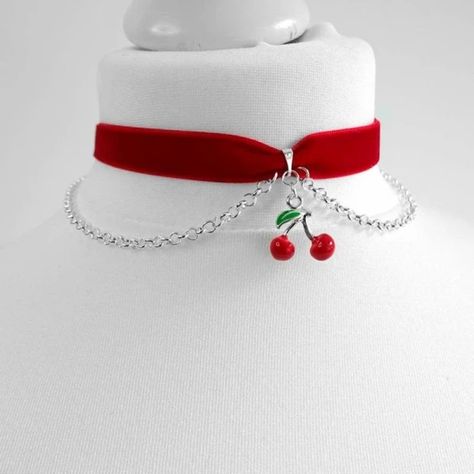 Just found this amazing item on AliExpress. Check it out! C$4.79 | Red Velvet Cherry Choker with Chains Fashion Jewelry Beautiful Delicacy Novelty 2020 New Women Girlfriend Gift Necklace Charm Cherry Choker, Punk Halloween, Girlfriend Necklace Gift, Moon Choker, Chains Fashion, Black Lace Choker, Witch Necklace, Lace Choker, Jewelry Beautiful