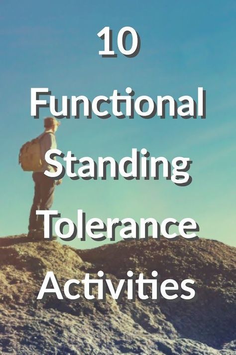 10 Functional Standing Tolerance Activities for Occupational Therapy Pracititioners #ot #cota #geriatrics #rehab #snf #homehealth #acutecare Occupational Therapy Strengthening Activities Adults, Vestibular Activities For Adults, Endurance Activities For Adults Occupational Therapy, Standing Balance Activities Elderly, Balance Activities For Elderly, Occupational Therapy Humor, Tolerance Activities, Pta Activities, Geriatric Activities