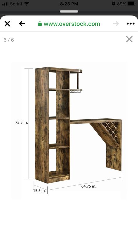 Wine Display Design, Bar Cabinet Decor, Wine Cabinet Design, Home Bar Counter, Bar Counter Design, Home Bar Cabinet, Home Bar Rooms, Wooden Sofa Set Designs, Furniture Details Design