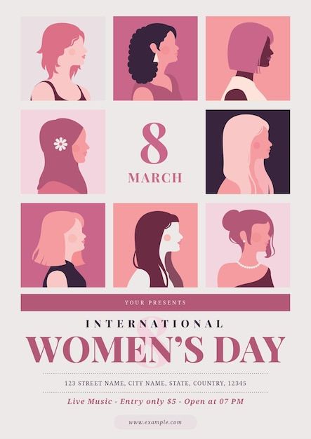 Women Month Poster, International Womans Day Graphic Poster, Womens Day Creative Poster, Womens Month Poster, Woman Day Poster, Women Day Illustration, Womans Day Ideas Creative, Women's Day Creative Ads, Women Day Ideas Creative Poster