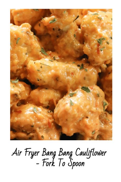 Air Fryer Bang Bang Cauliflower - Low-carb diets are all the rage these days and for a good reason. Easy Air Fryer Recipes Cauliflower Air Fryer, Bang Bang Cauliflower Recipe, Bang Bang Cauliflower, Easy Air Fryer Recipes, Gluten Free Panko, Air Fry Recipes, Easy Air Fryer, Fried Cauliflower, Sweet Chili Sauce