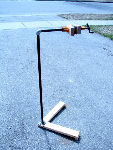 Bike Maintenance Stand, Bike Stand Diy, Bike Work Stand, Bike Repair Stand, Bike Rack Wall, Window Seat Design, Bike Hanger, Wood Bike, Urban Bicycle