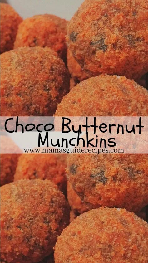 Choco Butternut Munchkins Choco Butternut Donut Recipe, Butternut Donut Recipe, Pinoy Dessert Recipe, Choco Butternut Munchkins, Butternut Munchkins, Choko Recipes, Choco Recipes, Munchkins Recipe, Baking Reference