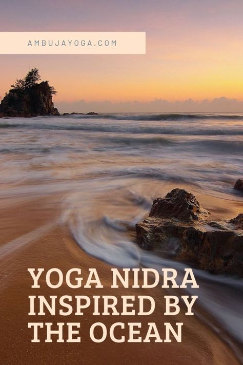 Yoga Nidra Script, Yoga Thoughts, Living By The Sea, Yoga Nidra Meditation, Guided Meditation Scripts, Yoga Teacher Resources, Water Yoga, Relaxation Yoga, Yoga Themes