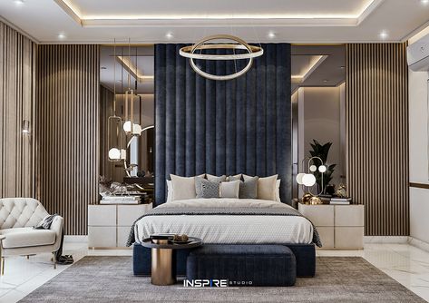 Large Bed, Bedroom Interior Design Luxury, Modern Luxury Bedroom, Luxury Bedroom Design, Dekorasi Kamar Tidur, Luxury Bedroom Master, Bedroom Bed Design, Luxury Rooms, Bedroom Furniture Design