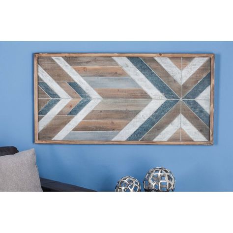 Wood Wall Décor Wood Mountain Art, Southwestern Wall Decor, Brown Artwork, Wooden Wall Panels, Interior Design Themes, Rustic Blue, Abstract Wall Decor, Wood Panel Walls, Accent Tables