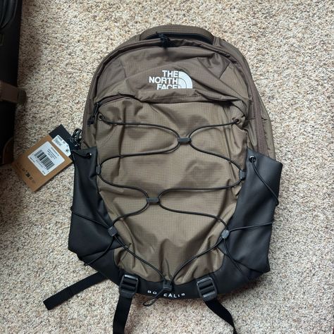 North Face Borealis Backpack, Brand New, Never Used. Only Selling Because I Want Something Bigger. Color Is Smokey Brown/Tnf Black. The North Face Borealis Backpack, North Face Borealis Backpack, Borealis Backpack, North Face Borealis, North Face Bag, São Miguel Island, Room Redesign, Brown Bags, 2024 Fashion