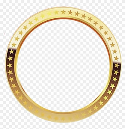 Circle Logo Png, Gold Circle Frames, Circle Png, Frame Circle, Gold Logo Design, Logo Frame, Gold Design Background, Circle Clipart, Logo Circle