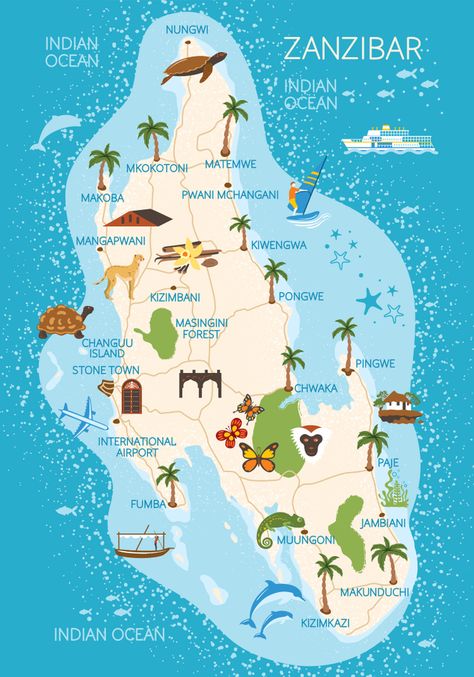 Map Of Tanzania, Zanzibar Bucket List, Tanzania Aesthetic, Zanzibar Outfit Ideas, Tanzania Map, Zanzibar Island, Zanzibar Travel, Zanzibar Tanzania, Tanzania Travel