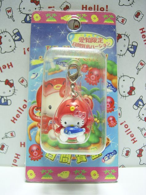 HELLO KITTY GOTOCHI Kawaii Mascot Figure Charm Aichi JAPAN Octopus Sanrio NEW Hello Kitty Gotochi Charm, Gotochi Charms, Kawaii Mascot, Gotochi Hello Kitty, Hello Kitty Gotochi, Hello Kitty Charms, Aichi Japan, Hello Kitty Charm, Hello Kitty Keychain