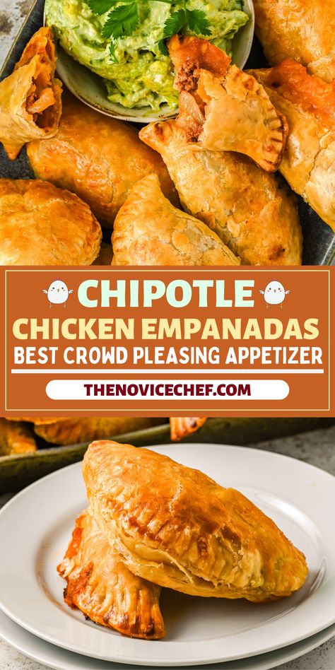 Chipotle Chicken Empanadas, Chicken Enchilada Empanadas, Spicy Chicken Empanadas, Mexican Chicken Empanadas, Chicken And Cheese Empanadas, Chicken Empanadas Recipe, Cheese Empanadas Recipe, Chicken Verde, Chicken Empanadas