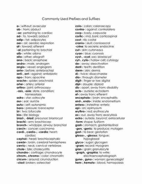 Medical Terminology Abbreviations Worksheet Best Of Medical Terminology Worksheet – Chessmuseum Template Library Medical Terminology Prefixes, Medical Terminology Suffixes Prefixes, Medical Terms Definitions, Latin Medical Terminology, Med Terminology, Medical Prefixes And Suffixes, Abbreviations Worksheet, Medical Suffixes, Surg Tech