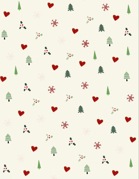 Ipad Wallpaper Christmas Backgrounds, Christmas Color Backgrounds, Red And Green Christmas Background, Christmas Wallpaper For Tablet, Christmas Patterns Aesthetic, Christmas Hearts Wallpaper, Christmas Backgrounds Simple, Simple Christmas Pattern, Winter Ipad Wallpaper Aesthetic