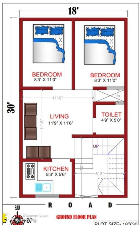 41+ Elegant Home Plan Design Ideas - Engineering Discoveries Mini House Plans, 20x30 House Plans, 20x40 House Plans, 30x40 House Plans, Chitrangada Singh, Galleries Architecture, 2bhk House Plan, House Plans Ideas, House Plans With Photos