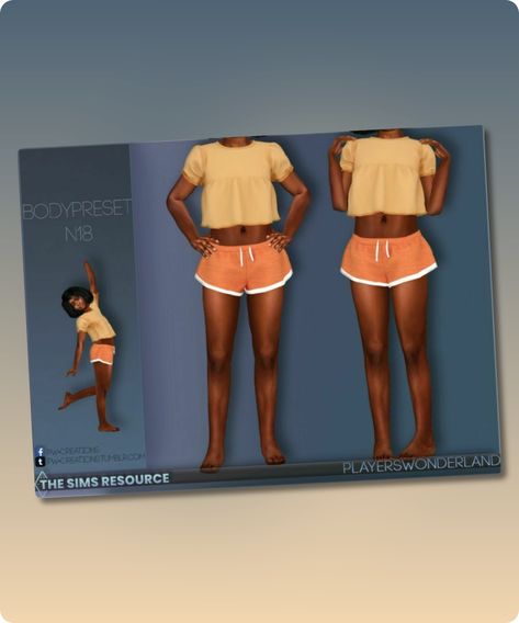 Sims 4 Object CC: Bodypreset N18 By Playerswonderland Sims 4 Black Body Presets, Sims 4 Realistic Body Presets, Sims 4 Kids Body Preset, Sims 4 Kid Body Preset, Sims 4 Pre Teen Body Preset, Sims 4 Cc Child Body Preset, Sims 4 Cc Body Presets Kids, Sims 4 Child Body Presets, Sims 4 Pre Teen