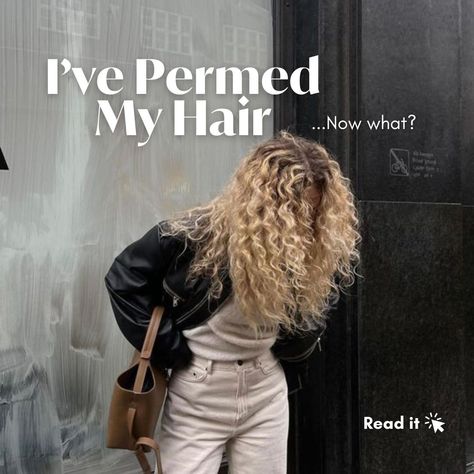 I've Permed My Hair, Now What? Your Final Information to Caring for Perme- #Caring #Guide #Hair #Ive #Perme #Permed #ultimate Check more at https://howcandothis.com/hairstyleideas/ive-permed-my-hair-now-what-your-final-information-to-caring-for-perme/ Best Perms For Medium Hair, Root Perm Long Hair, Long Permed Hair With Layers, Perm Maintenance Tips, Caring For Permed Hair, How To Take Care Of A Perm, How To Take Care Of Permed Hair, How To Care For Permed Hair, Straight Hair To Permed Hair