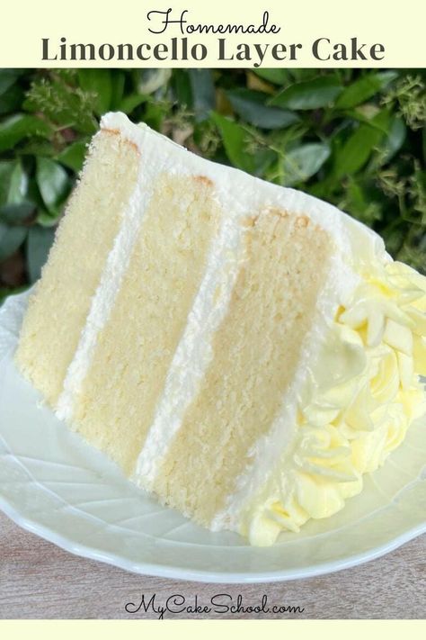 Limoncello Cake | My Cake School The Best Lemon Cake Recipe, Dessert Recipes Using Limoncello, Limoncello Mascarpone Cake, Lemon Cello Recipe Limoncello Cake, Limoncello Cake Recipe Easy, Lemoncello Cakes, Lemoncello Cakes Easy, Lemoncello Recipes Desserts, Limoncello Mascarpone Cake Recipe