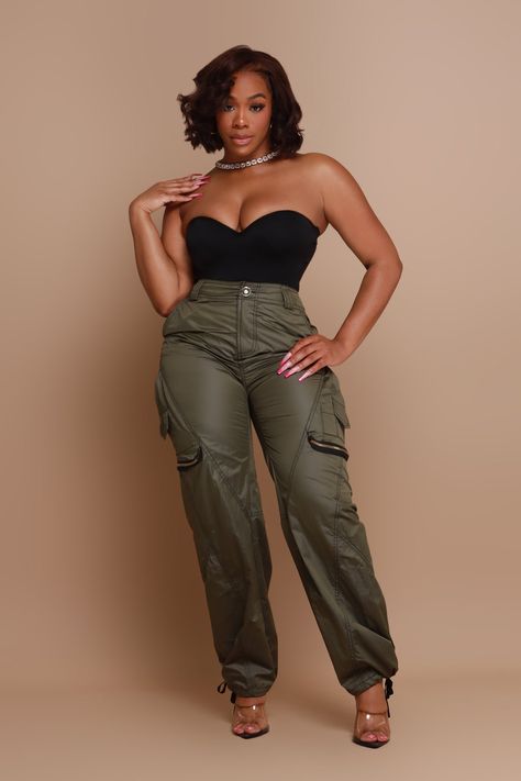 Trousers And Bodysuit Outfit, Tube Top Bodysuit Outfit, Black Cargo Pants Outfit Dressy, Baddie Day Party Outfit, Vacation 2024 Outfits, Boxing Event Outfit For Women, Usher Concert Outfit Ideas Plus Size, Cute Concert Outfits Summer, Fashionnova Outfit Ideas