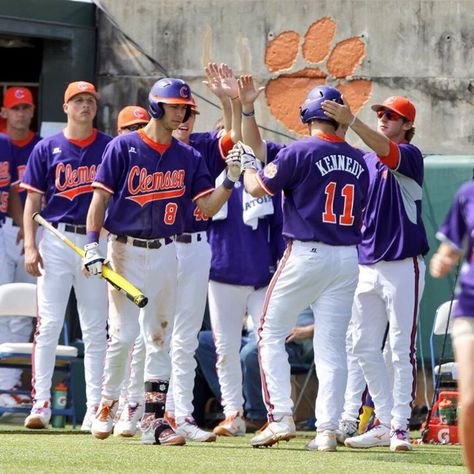 Clemson Baseball 2014 Clemson Baseball, Fantasy Baseball, College Baseball, Clemson Tigers, Sports Photography, Baseball Jacket, Baseball Jersey, Baseball Jerseys, Wedding Bells