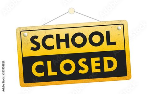 Stock Image: School Closed hanging sign isolated on a white background. Retro designed sign for a restaurant or a pub. Vector illustration. Closed Sign, Background Retro, Closed Signs, Close Today, Islamic Posters, School Signs, Eye Roll, School Board, Close Image