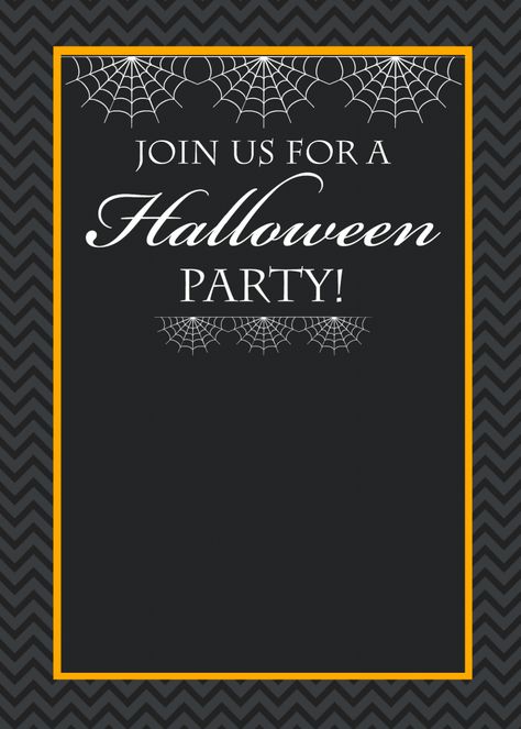 Free Printable Halloween Party Invitations Free Halloween Invitations, Halloween Invitaciones, Printable Halloween Invitations, Halloween Birthday Party Invitations, Halloween Invitation Template, Free Printable Halloween, Halloween Party Printables, Invitations Template, Halloween Birthday Invitations