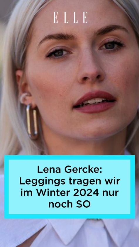 Alle lieben Leggings. Im Winter 2024 tragen wir sie auch im Alltag – ganz nach Styling-Vorbild Lena Gercke#mode #modetrend #trending #sommer #outfits #styling #jeans Leggins Outfit, Styling Jeans, Outfits Styling, Trendy Fall Outfits, Cooler Look, Street Style Looks, Winter 2024, Outfits With Leggings, Winter Outfits