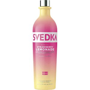 Svedka Vodka Strawberry Lemonade 750ml Svedka Strawberry Lemonade, Svedka Vodka, Chocolate Vodka, Strawberry Liqueur, Strawberry Lemonade Recipe, Pineapple Vodka, Frozen Cocktail, Strawberry Vodka, Apple Martini