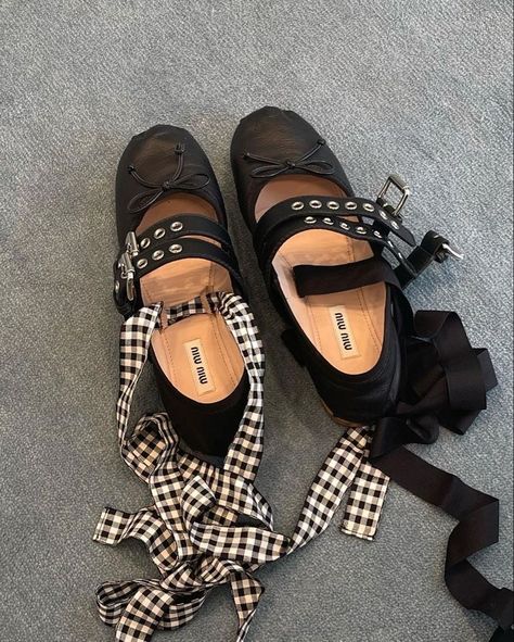 Lace up flats