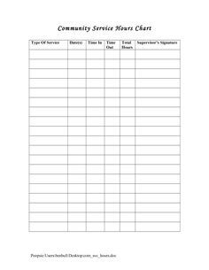 Service hours log sheet Printable | Community Service Hours Chart Social Work Worksheets, Volunteer Hours Log, Honors Society, Ben Dahlhaus, Community Service Hours, Community Service Ideas, Sign In Sheet Template, Volunteer Hours, Student Of The Month