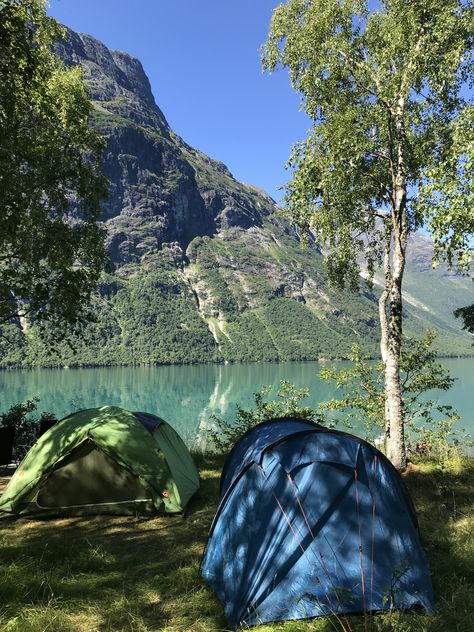 Lodalen, Norway Camping In Norway, Norway Camping, Adventure Aesthetic, Lake Cabins, Free Camping, Train Rides, Vancouver Island, Camping & Hiking, Get Outside