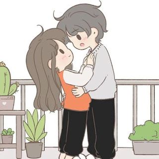 Anime Couple DP for WhatsApp Half Half || Cute Cartoon Couple Goal Instagram DP | Wallpaper DP Couple Goal Instagram, Sweet Couple Cartoon, Cute Chibi Couple, Chibi Couple, Cartoon Couple, Instagram Dp, Cute Bear Drawings, Siluete Umane, Couple Goal