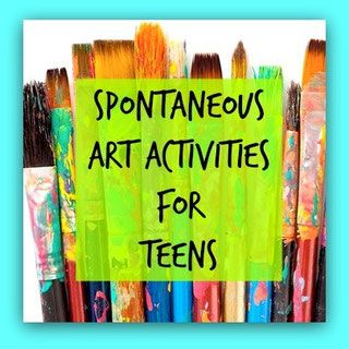 Spontaneous Art Therapy Activities for Teens - The Art of Emotional Healing Art Activities For Teens, Therapy Activities For Teens, Art Projects For Teens, Activities For Teens, Motivation Poster, Art Therapy Activities, Group Art, Art Tumblr, Desenho Tattoo