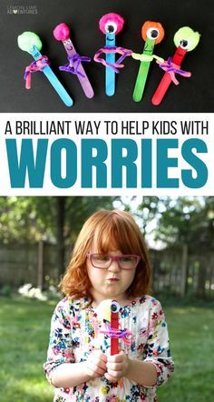 Looking for a way to help your child cope with their worries? This fun and easy DIY craft can help your kids wish their worries away! Learn how to make this cute worry buddy here!