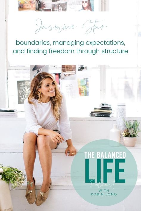 Jasmine Star: boundaries, managing expectations and finding freedom through structure - The Balanced Life Real Estate Branding Photography, Luxury Real Estate Branding, Managing Expectations, Jasmine Star, Entrepreneur Advice, Star Jasmine, Blogging Inspiration, Starting A Podcast, Real Estate Branding