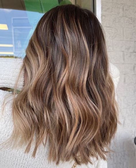 Jacksonville Balayage Experts on Instagram: "Amber is one of @brookespaintbrush hair muses 👑⁠ ⁠ She's gone from brunette to blonde.⁠ ⁠ This time, she felt she wanted to incorporate dimension back into her hair, so she added in a low light paired with a glaze. ✨⁠ ⁠ Changing it up doesn't have to be complicated!⁠ .⁠ .⁠ ⁠ ⁠ #jaxhairstylist #jacksonvillehairstylist #jacksonvillehair #universityofnorthflorida⁠ #igersjax #floridahistoriccoast #northflorida⁠ #hairmakeover #customhaircolor #drabtofab Dimensional Light Brunette, Hair Glaze Before And After Brunettes, Low Light Hair, From Brunette To Blonde, Hair Glaze, Partial Balayage, Light Brunette Hair, Hair Muse, Balayage Straight Hair