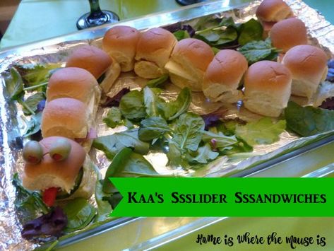 Jungle Theme Sandwiches, Jungle Book Party Food, Jungle Theme Food, Jungle Party Food, Jungle Book Birthday Party, Jungle Book Birthday, Jungle Food, Jungle Book Movie, Jungle Book Party