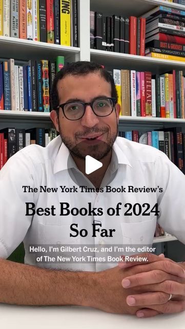 NYT Books | Gilbert Cruz, the editor of The New York Times Book Review, recommends three of the best books of 2024, so far. Tap the link in our bio to... | Instagram Books To Read Nonfiction, The Best Books, The Editor, Best Books, Stop Thinking, Nonfiction Books, Reading Lists, Book Review, The New York Times