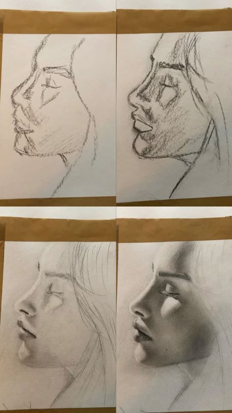 Charcoal Art Step By Step, Soft Charcoal Drawings, Art Charcoal Drawings, How To Charcoal Draw, Charcole Drawings Easy, Charcoal Art Beginner, Charcoal Art For Beginners Step By Step, Beginner Charcoal Drawing, Things To Draw With Charcoal