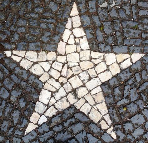 Star, Mosaic, Stone  http://pixabay.com/en/star-mosaic-stone-238177/ Star Mosaic Design, Stone Garden Design, Space Mosaic, Star Mosaic, Mosaic Star, Mosaic Rocks, Mosaic Stepping Stones, Courtyard Gardens, Photo Star