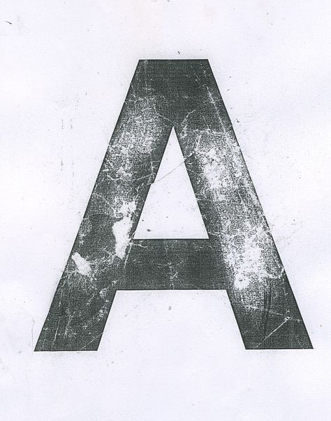 Distressed Typography, Colored Shadow, Matt Jones, Graphisches Design, The Letter A, Type Inspiration, Pattern Texture, Chernobyl, Typography Letters