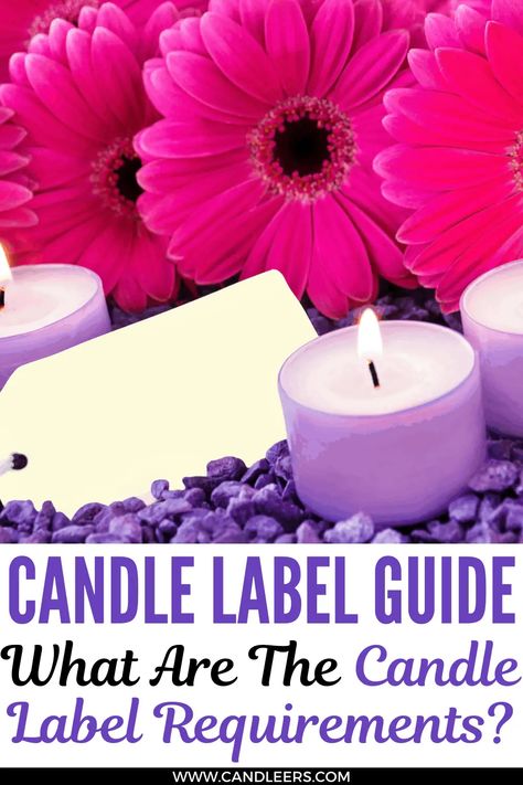 What are the label requirements for candle making? #candlemaking #candlebusiness #sellingcandles #candles #requirements Candle Making Labels, Diy Candle Labels Cricut, Candle Label Design Free Printable, Soy Candle Making Business, Candle Labels Ideas, Homemade Candle Recipes, Candle Diy Mason Jar, Craft Candles, Candle Recipes