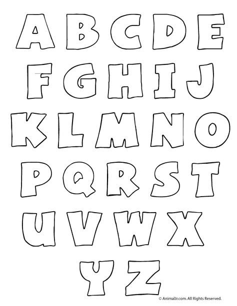 There are a lot of uses for bubble letters, like for craft patterns, quilting, banners, lettering, scrapbooking... oh, I could sit here and think of more, but you probably can think of more than I can. Free Printable Alphabet Templates, Large Printable Letters, Letters Stencils, Letter Stencils Printables, Bubble Letters Alphabet, Letters Writing, Bubble Alphabet, Stencil Lettering, Printable Letter Templates